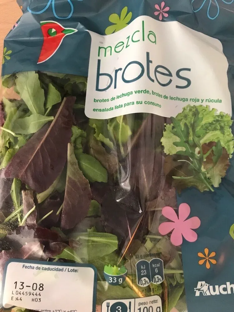 Mezcla de brotes
