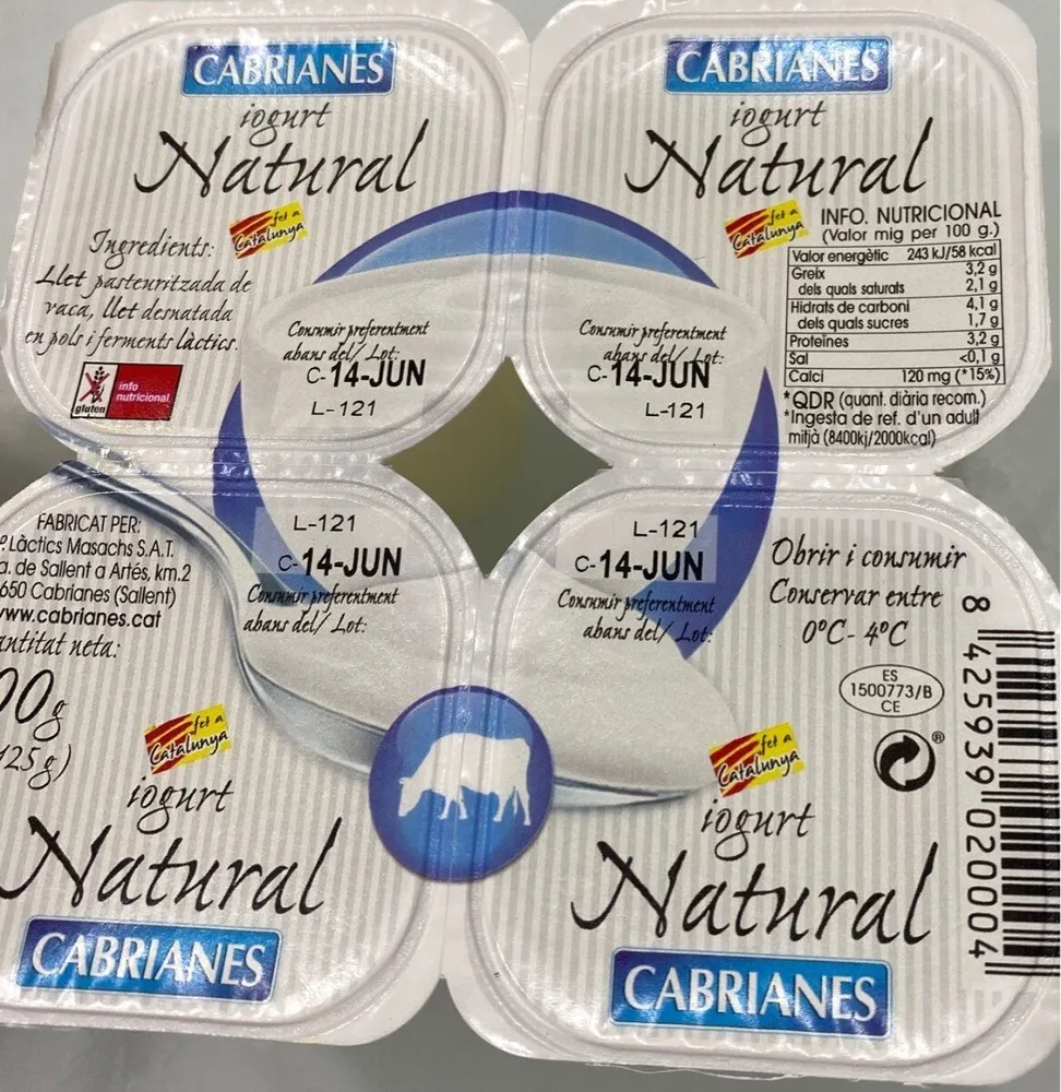 Iogurt natural