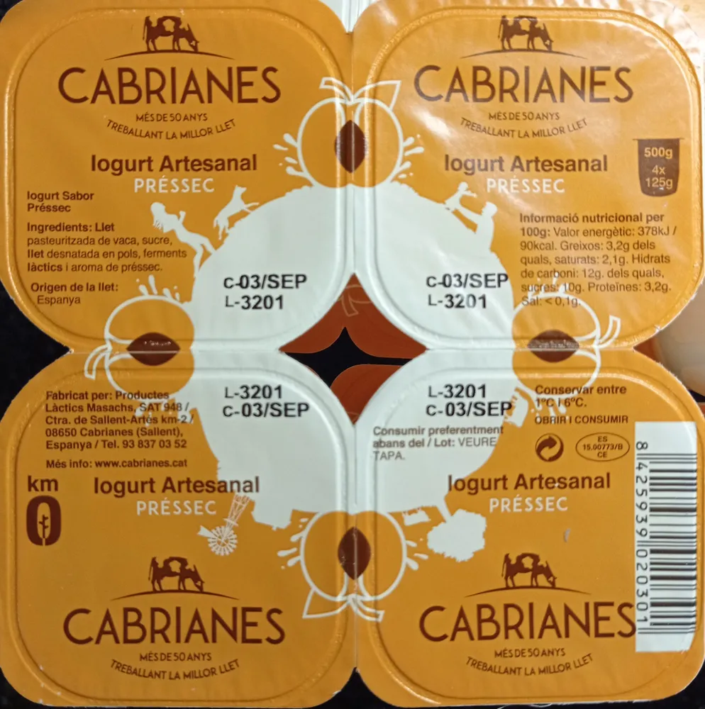 logurt Sabor Préssec