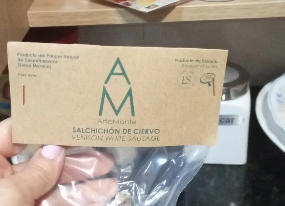 Salchichón de ciervo