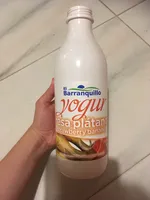 Yogur fresa y plátano