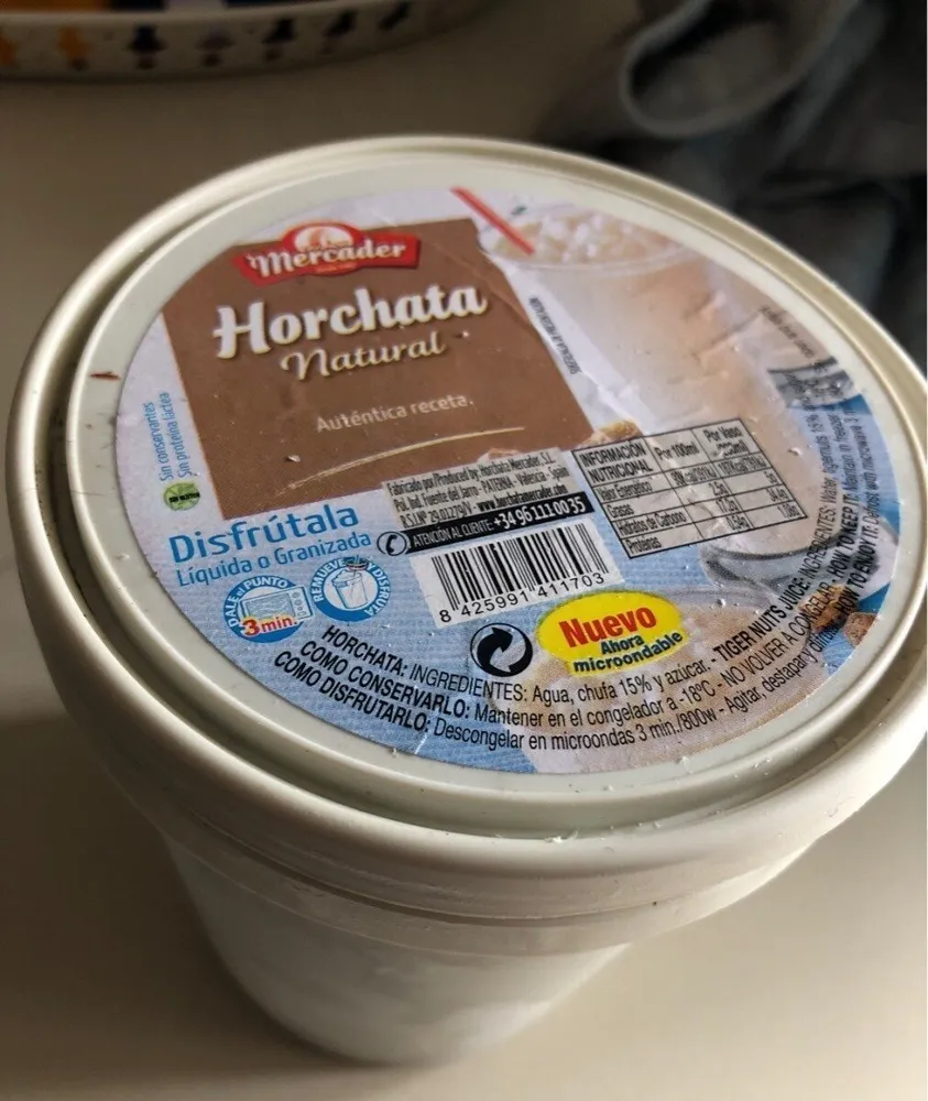 Horchata Natural