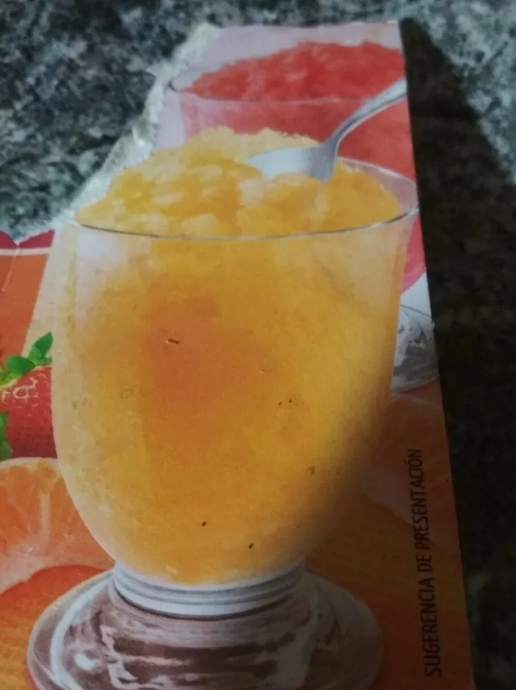 Granizado de fresa