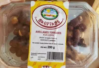Avellanes torrades a la llenya