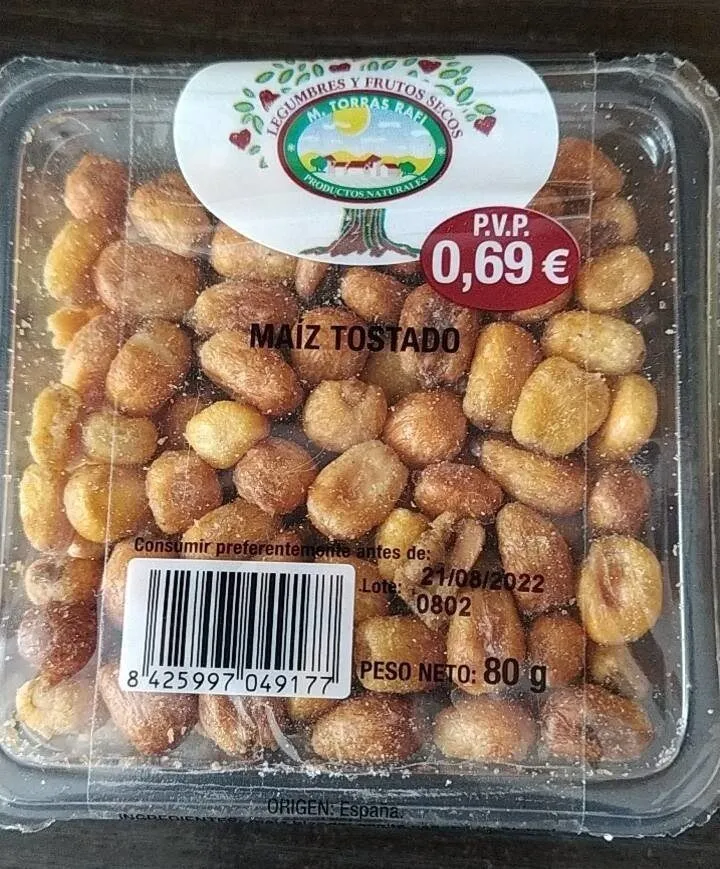 Maiz tostado