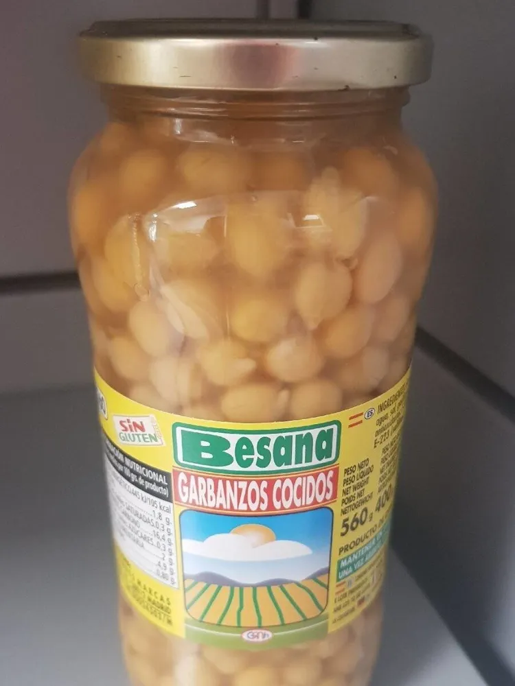 Garbanzos Cocidos