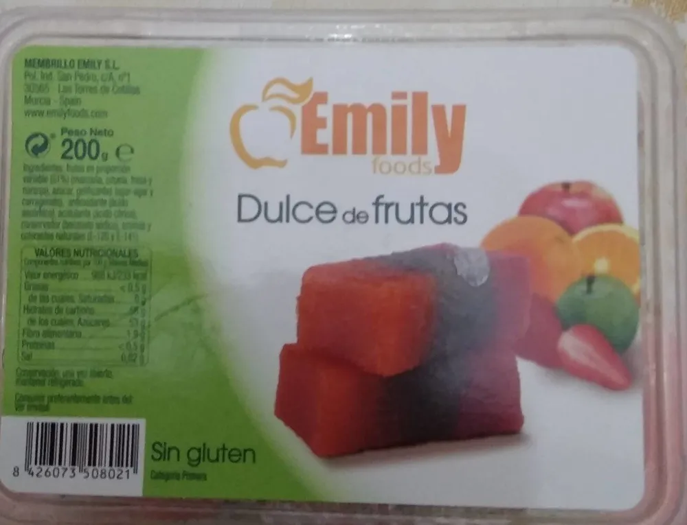 Dulce de frutas