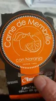 Carne de membrillo con naranja