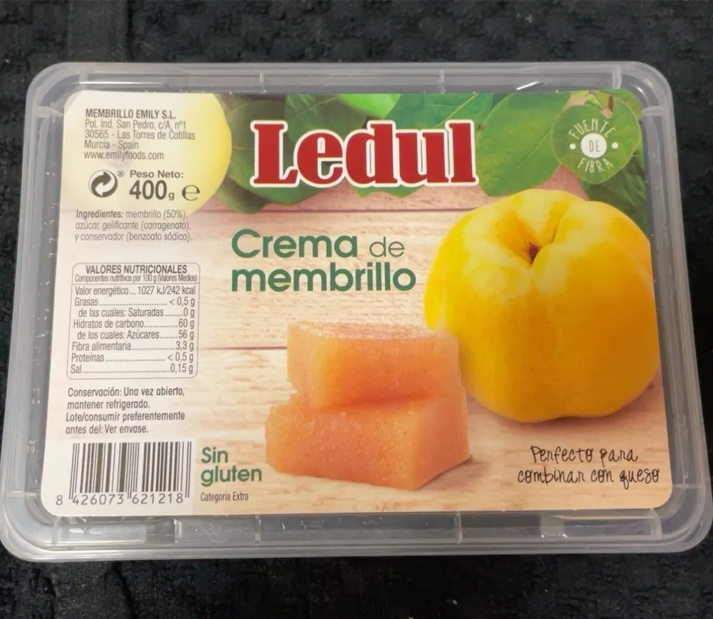Crema de membrillo