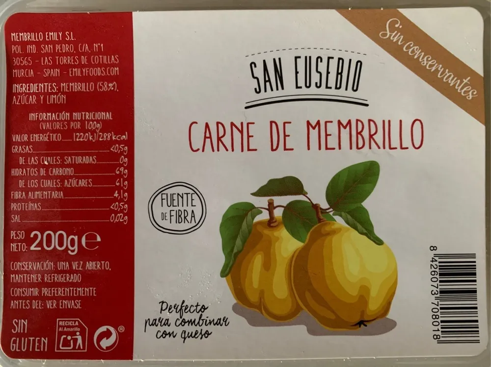 Carne de membrillo