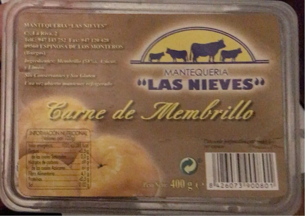 Carne de membrillo