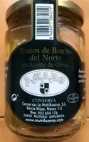 Trozos de bonito en aceite de oliva
