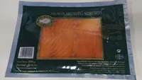 Salmón ahumado noruego