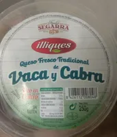 Illiques Queso Fresco Tradicional de Vaca y Cabra
