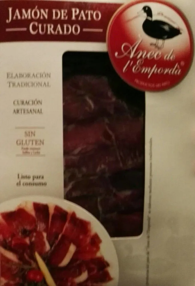 Jamon de pato curado