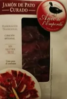 Jamon de pato curado