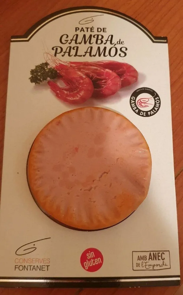 Paté de gamba de Palamós