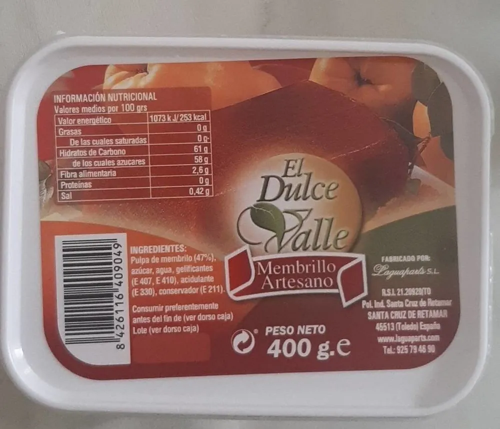 Membrillo artesano