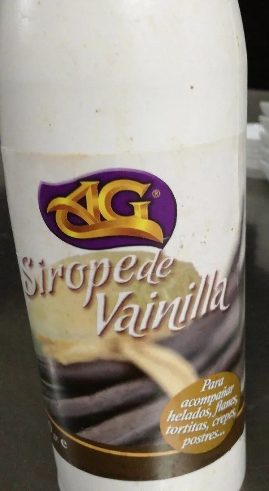 Sirope vainilla
