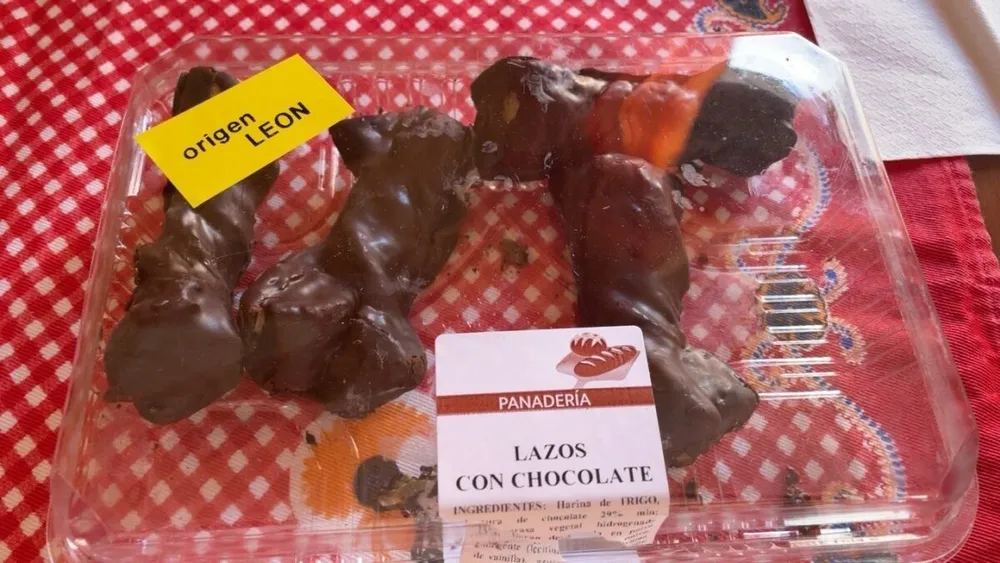 Lazos de chocolate