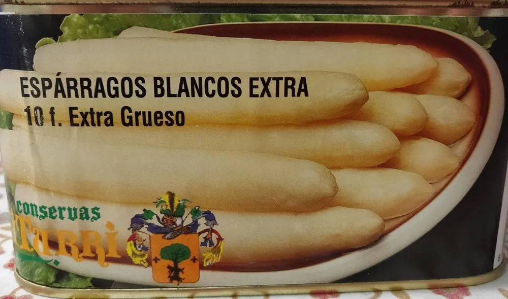 Espárragos blancos extra