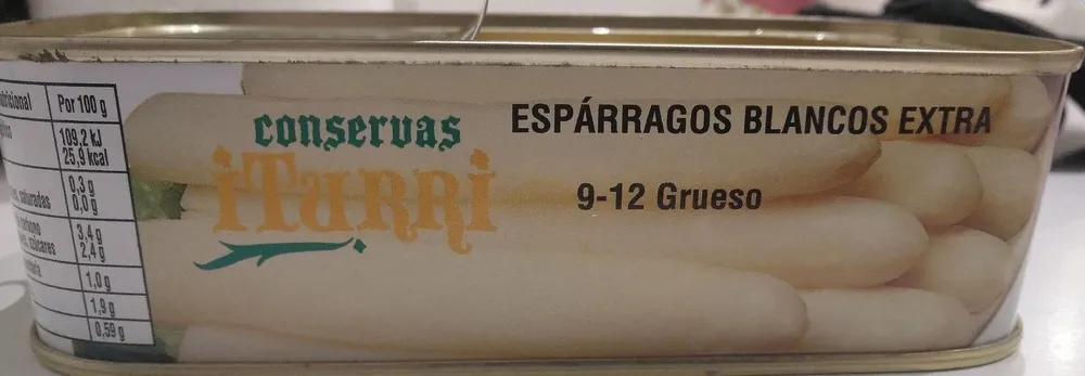 Espárragos blancos extra