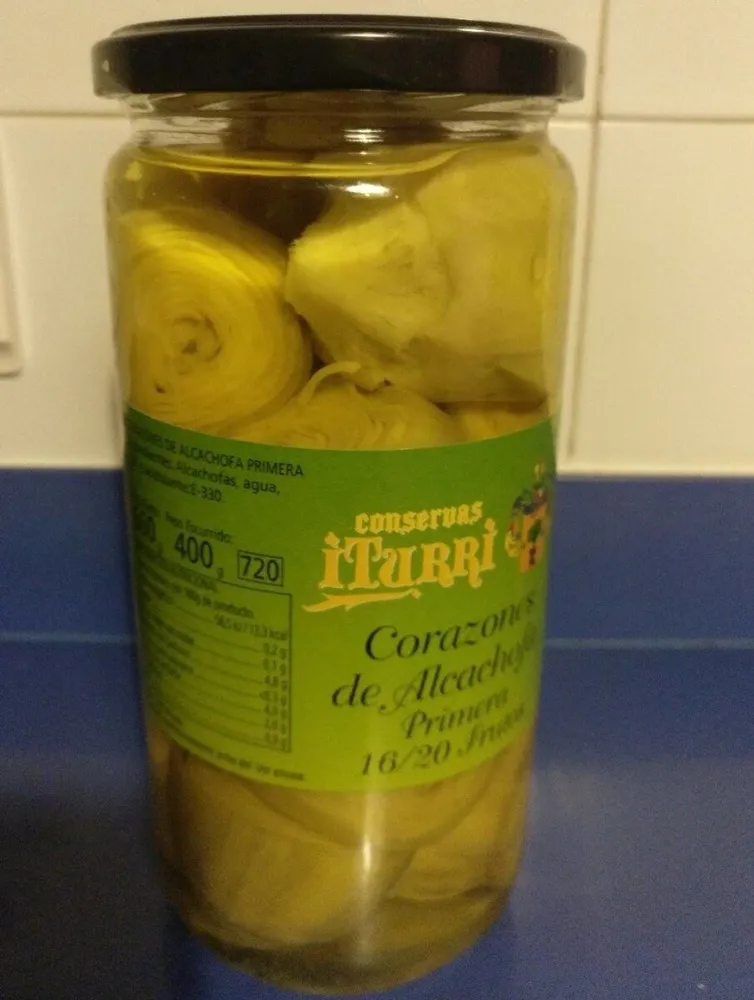Corazones de alcachofa