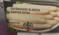 Espárragos blancos cortos extra