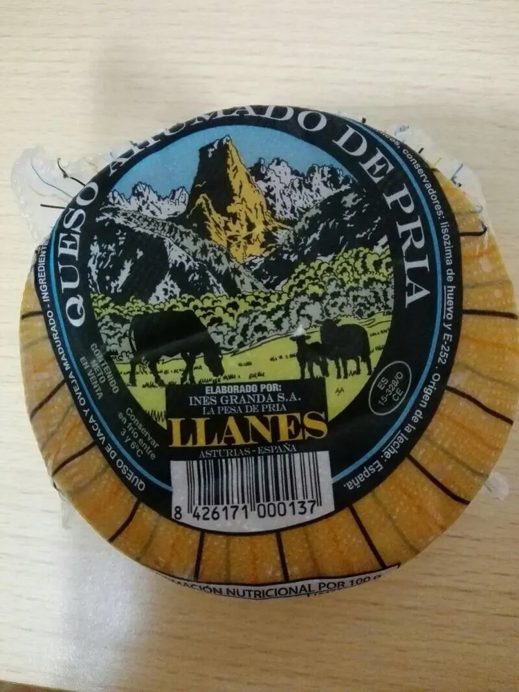 Queso ahumado de pria