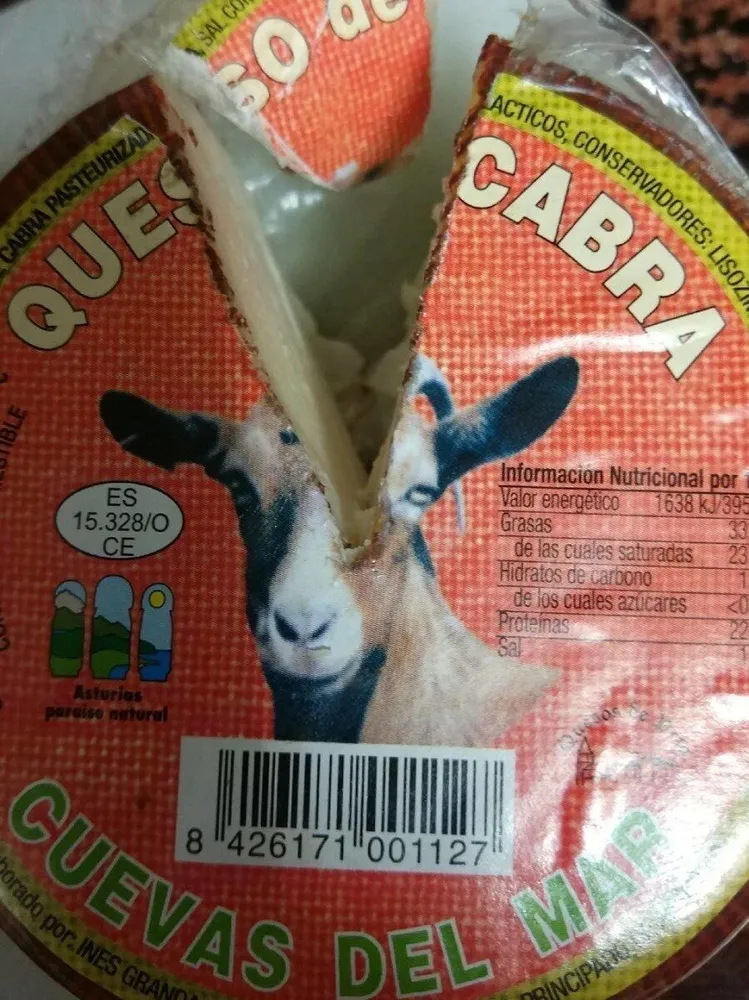 Queso cabra/cuevas del mar