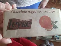 Chocolate negro con naranja