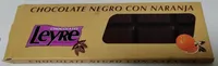 Chocolate negro con naraja