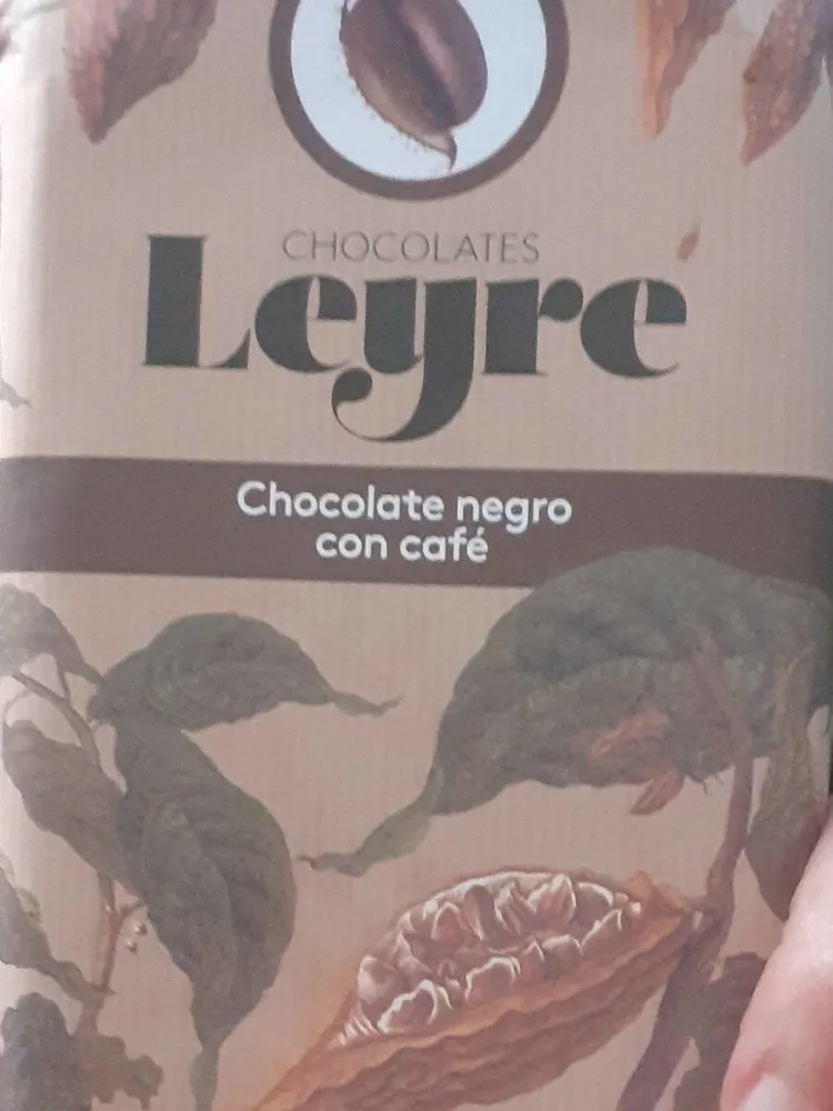 Chocolate negro con café