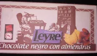 Chocolate negro con almendras