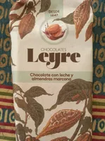 Chocolate con leche y almendras marcona