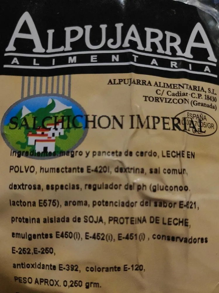 Salchichón imperial