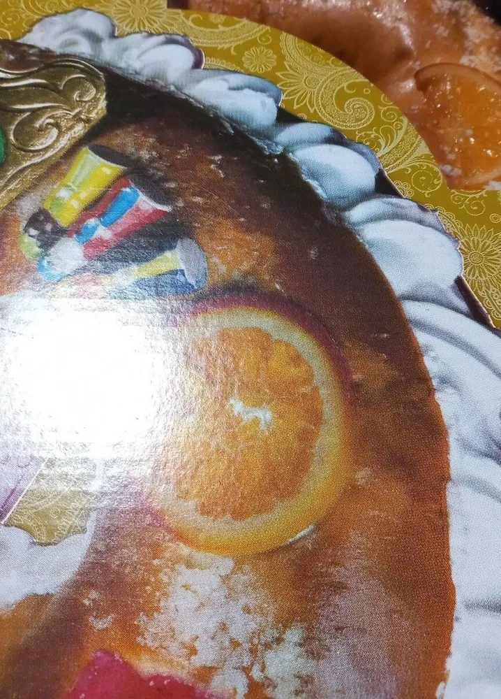 Roscón nata crema