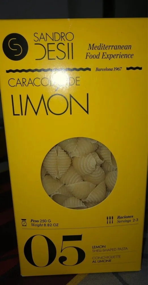 caracolas de limon