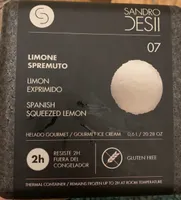 Helado Limón Exprimido