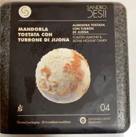 Mandorla tostata con turron di jijona