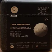 Helado leche merengada