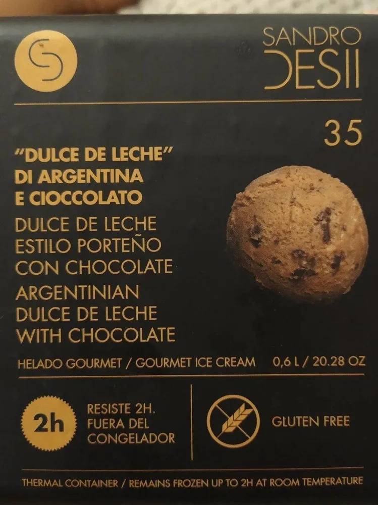 Helado gourmet