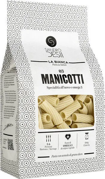Manicotti al huevo