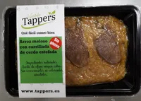 Arroz meloso con carrillada de cerdo estofada