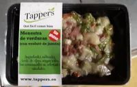 TAPPERS - Menestra de verduras con velouté de jamón