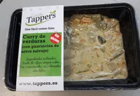 TAPPERS - Curry de verduras con guarnición de arroz salvaje