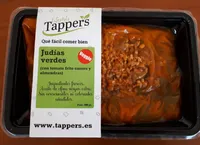 TAPPERS - Judías verdes con tomate frito casero y almendras