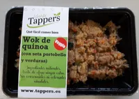 TAPPERS - Wok de quinoa, portobello y verduras