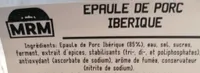 Épaule de porc ibérique