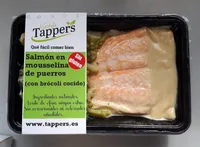 TAPPERS - Salmón en mousselina de puerros con brócoli